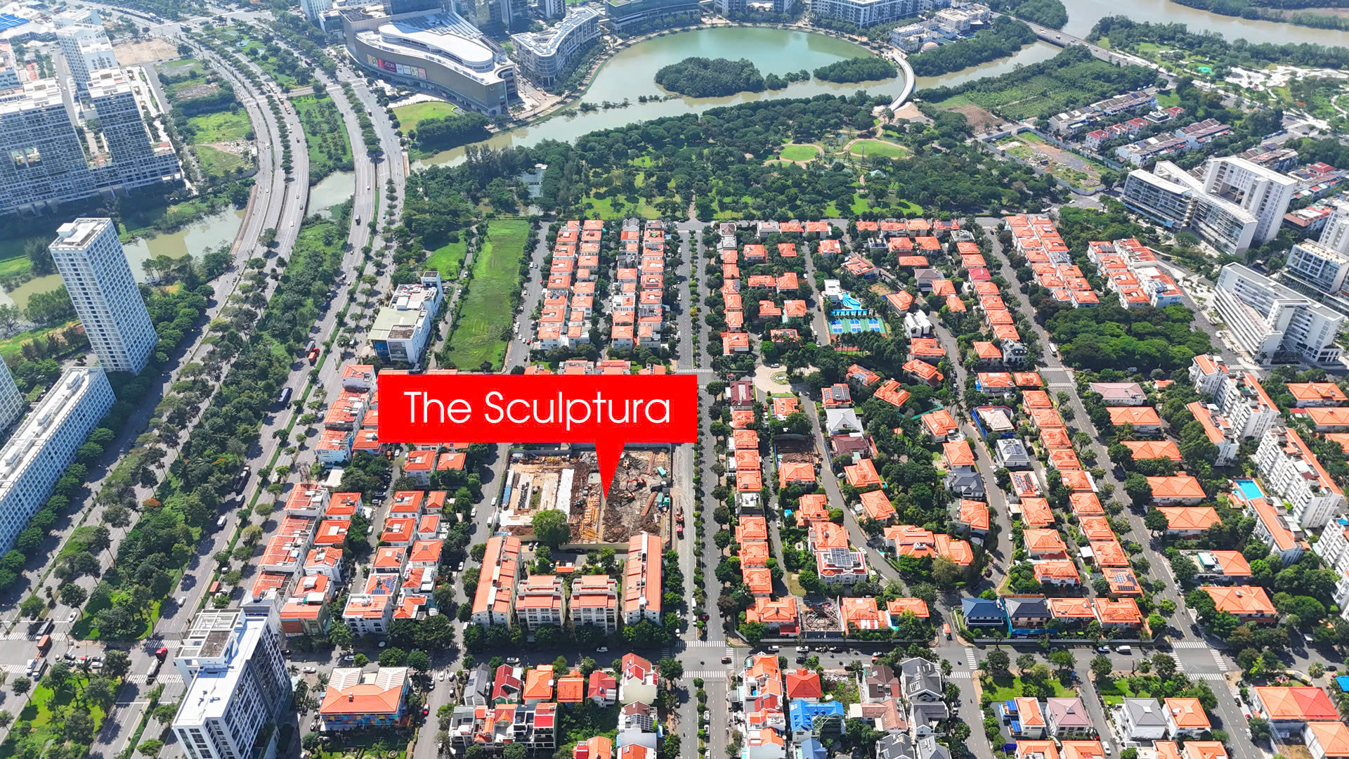 Vị trí dự án The sculptura